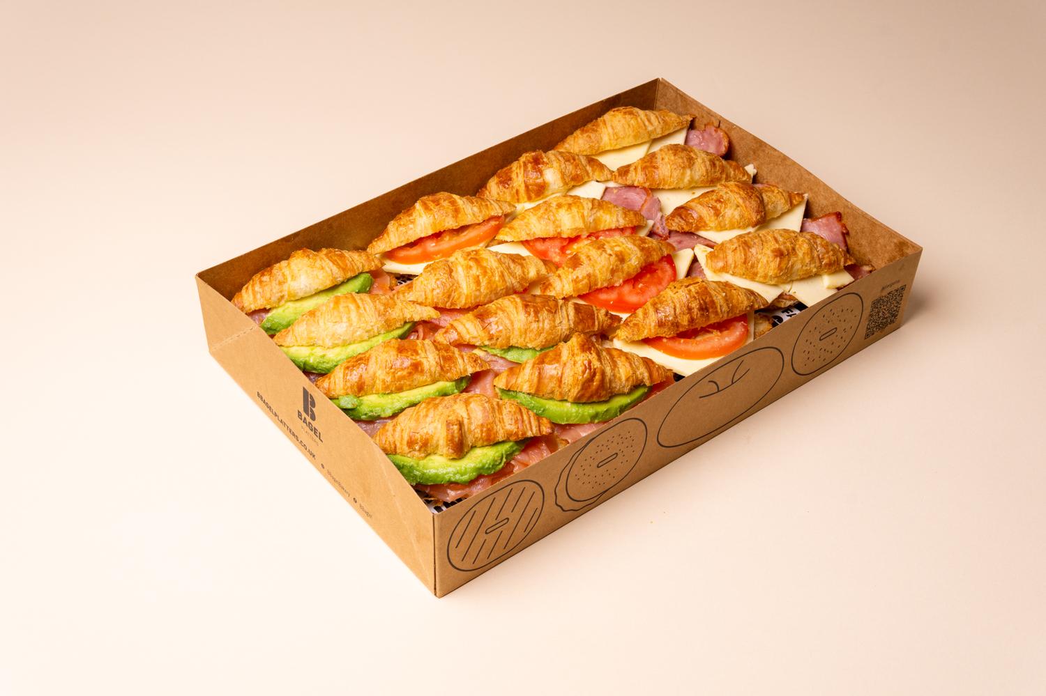 Filled Mini Croissants Platter
