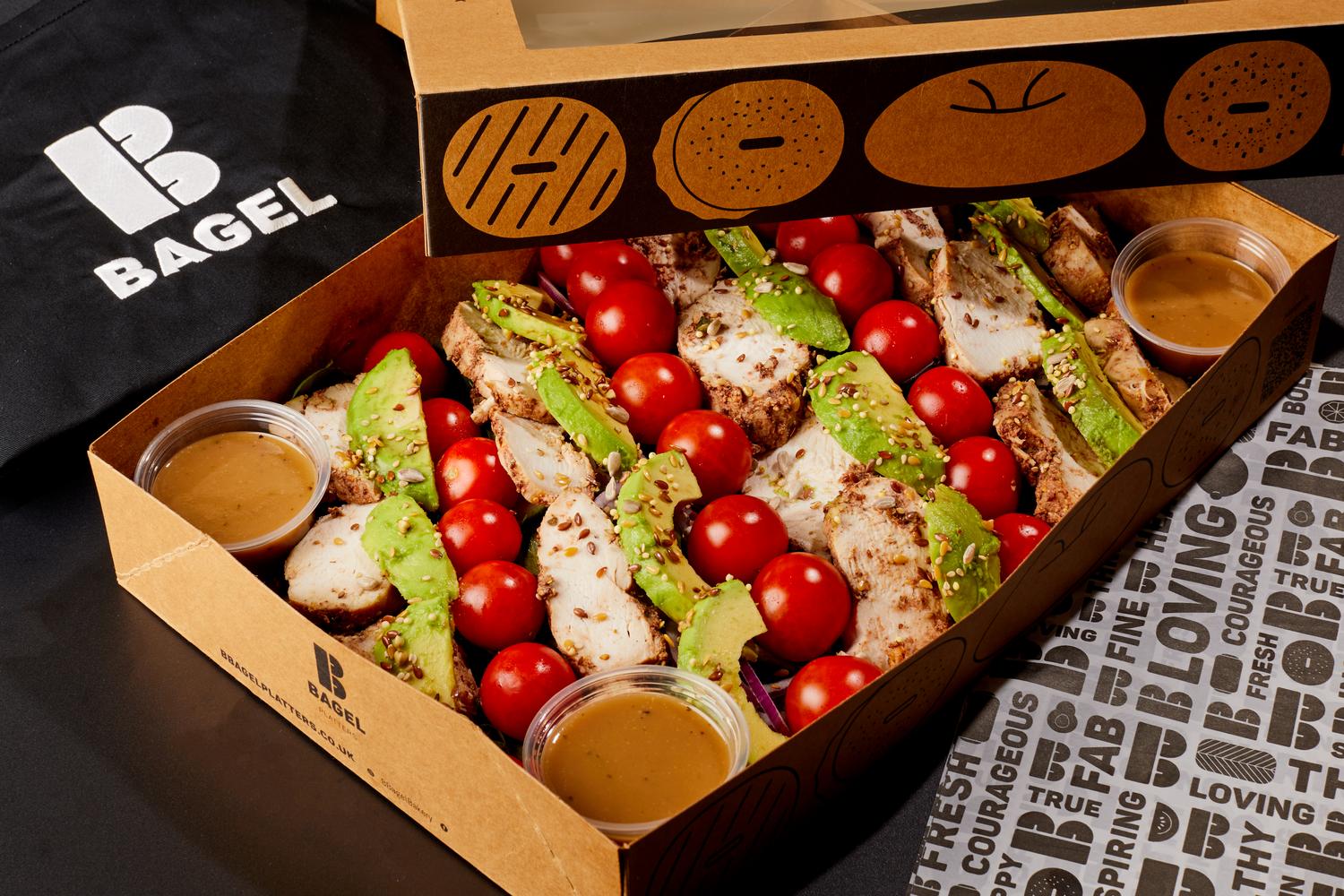 Chicken Avocado Sharing Salad