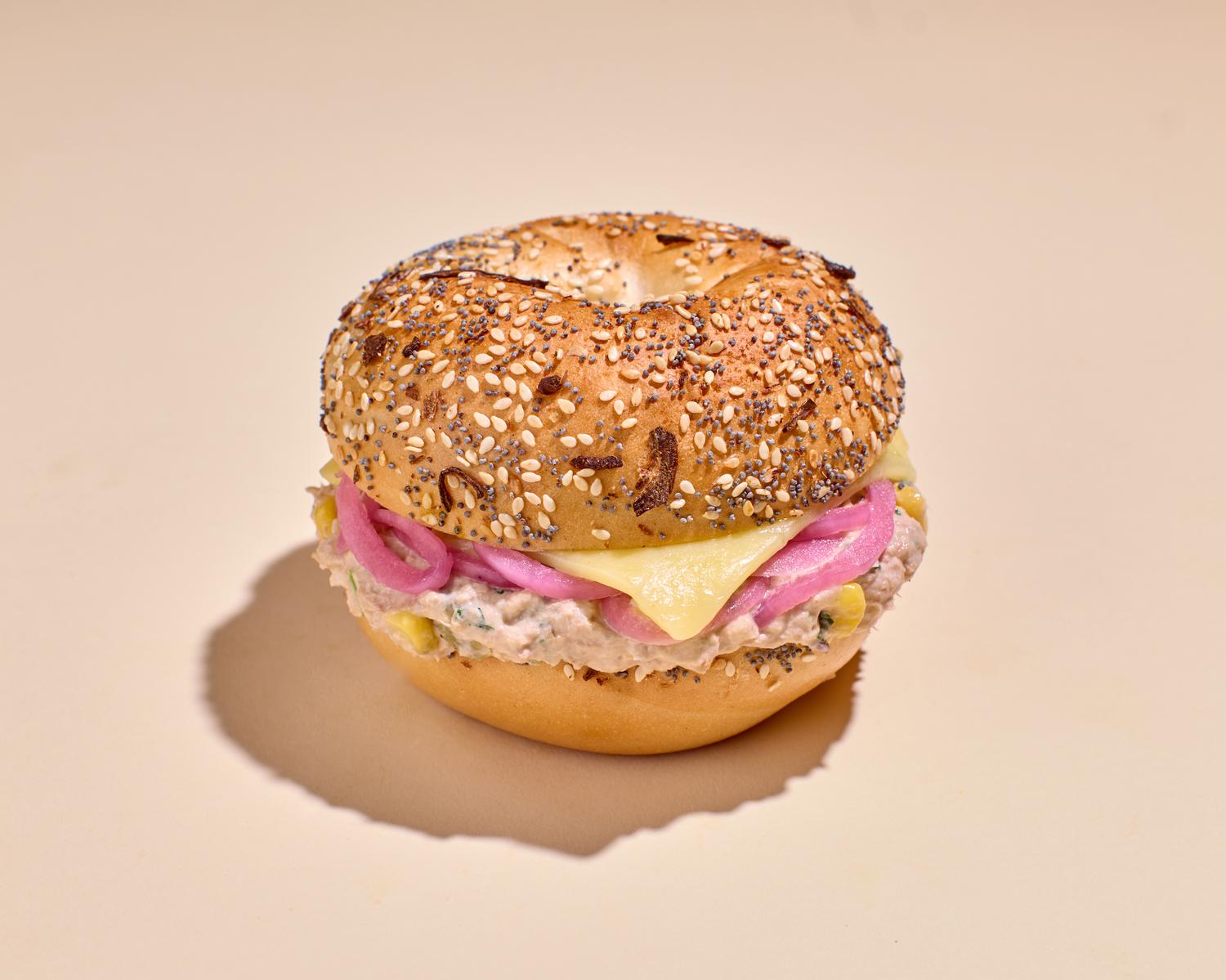 Tuna Melt Bagel