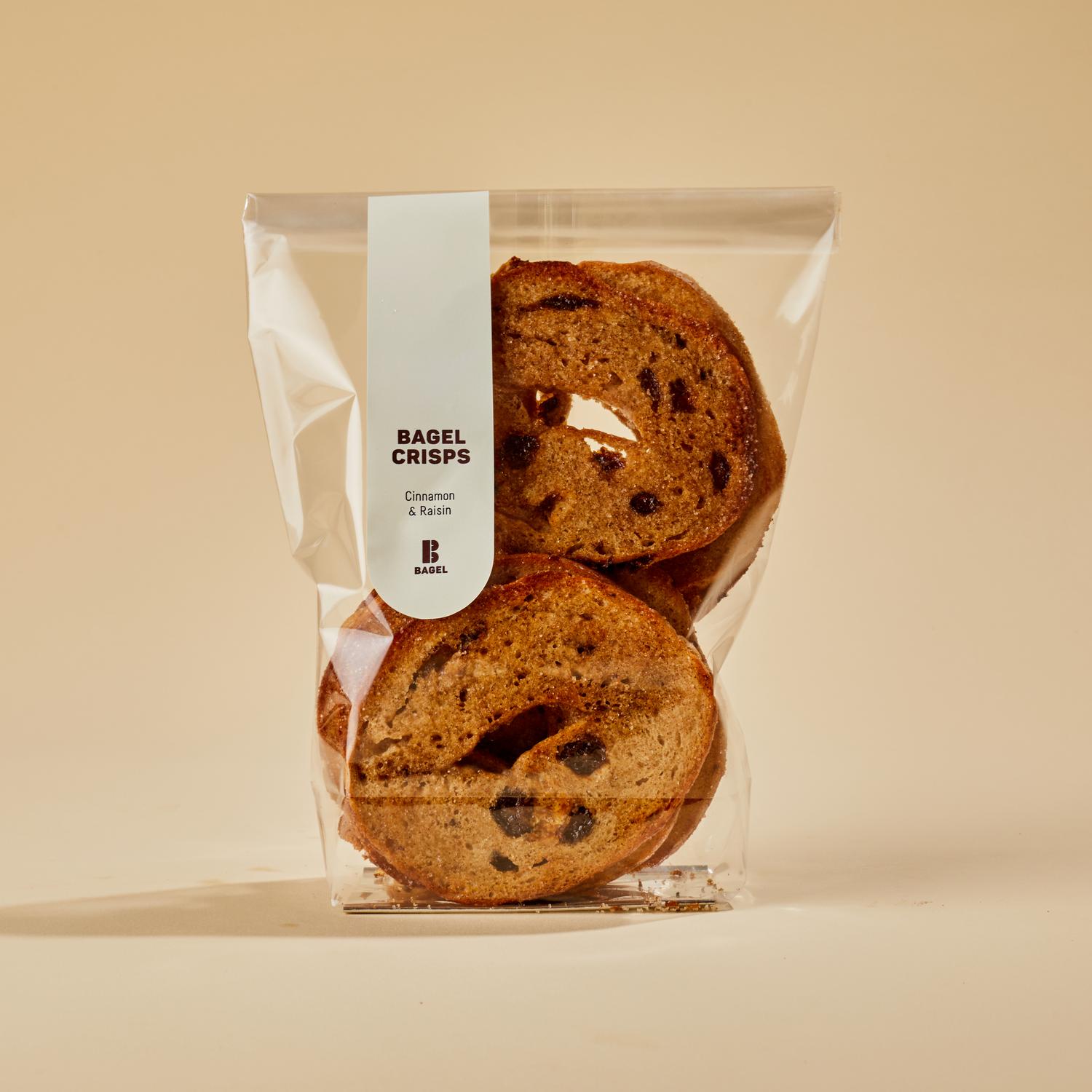 Bagel Crisps Cinnamon & Raisin
