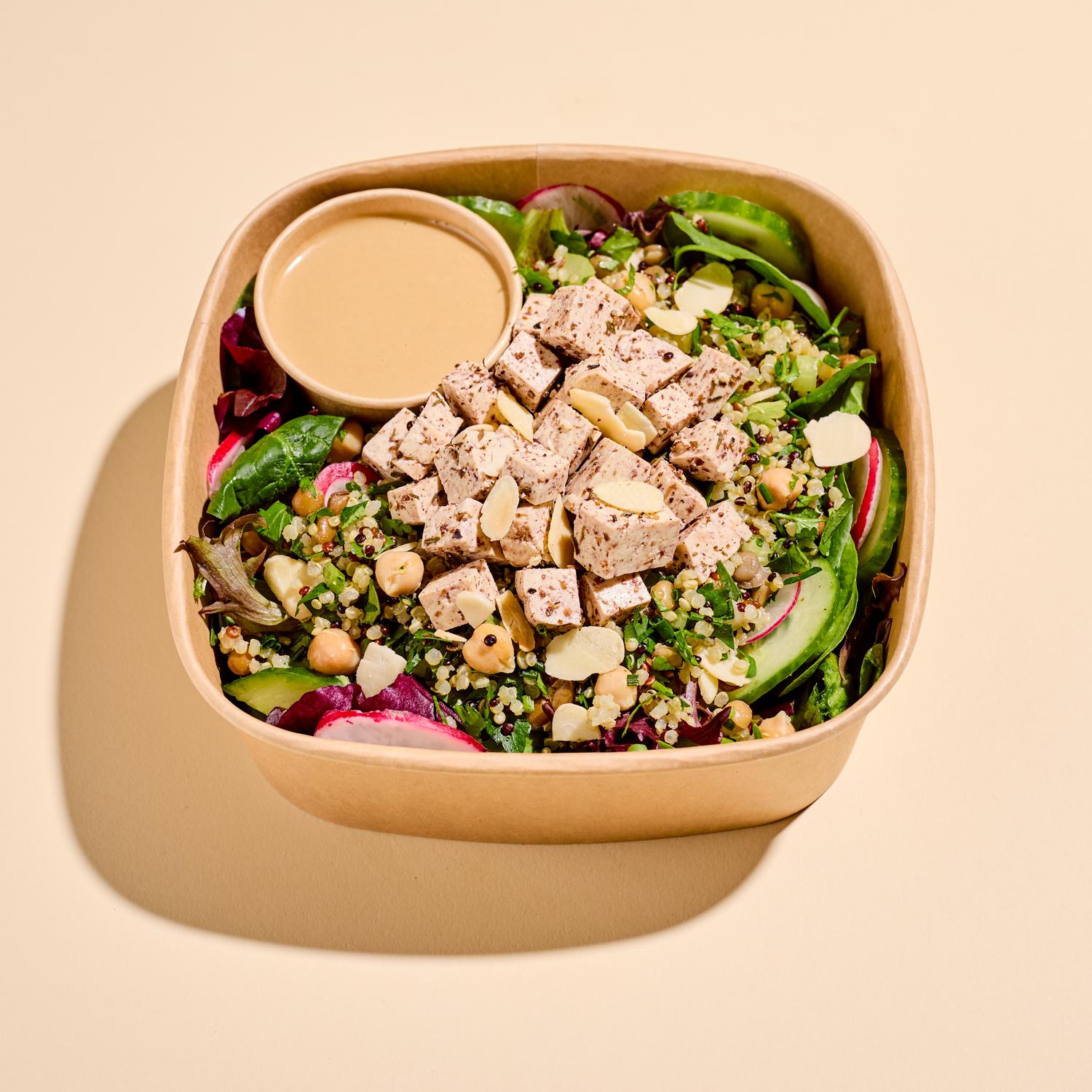 Quinoa & Herbed Tofu Salad (Plant-Based)