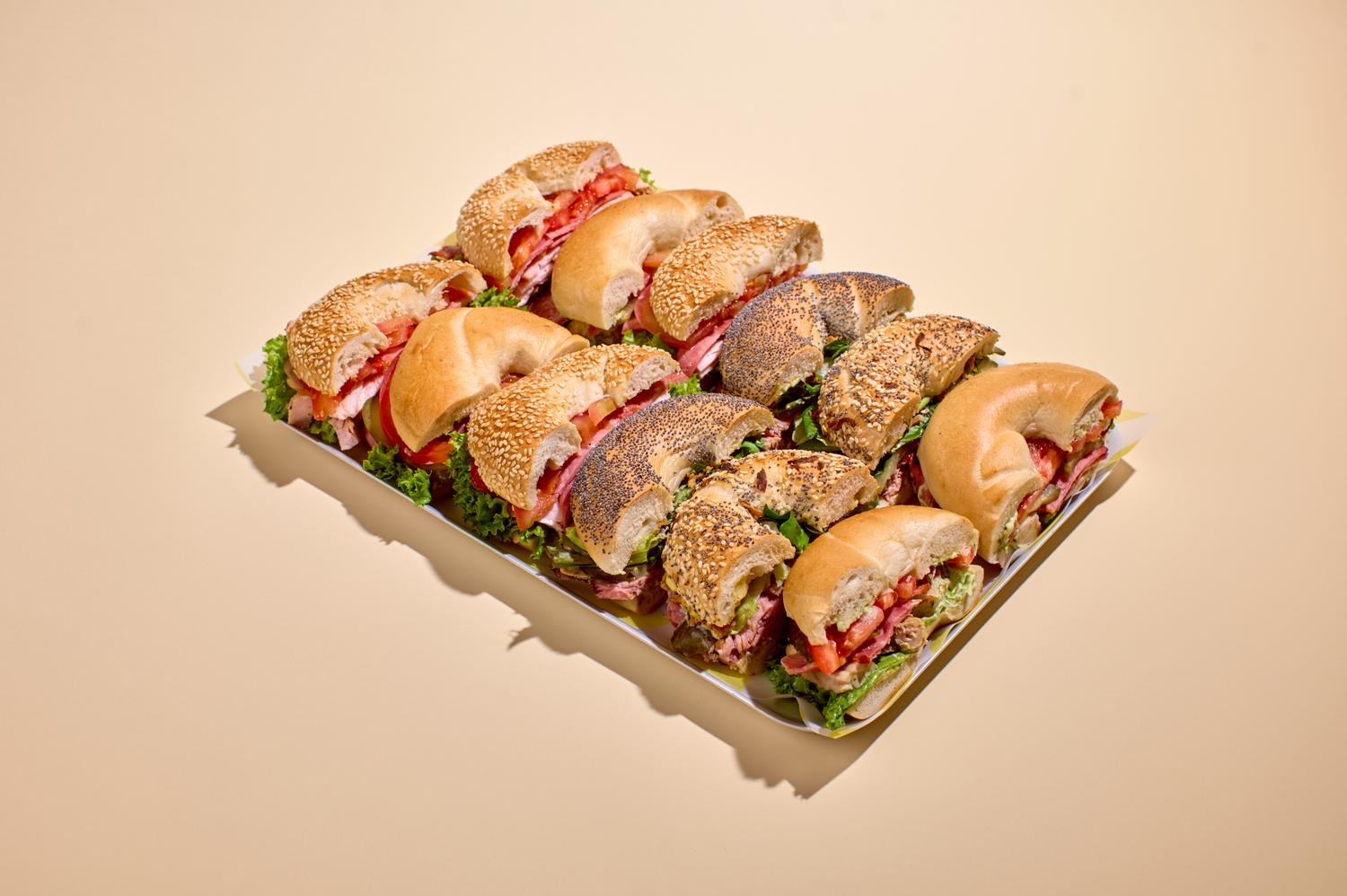 NEW! Deli Cut Bagel Platter