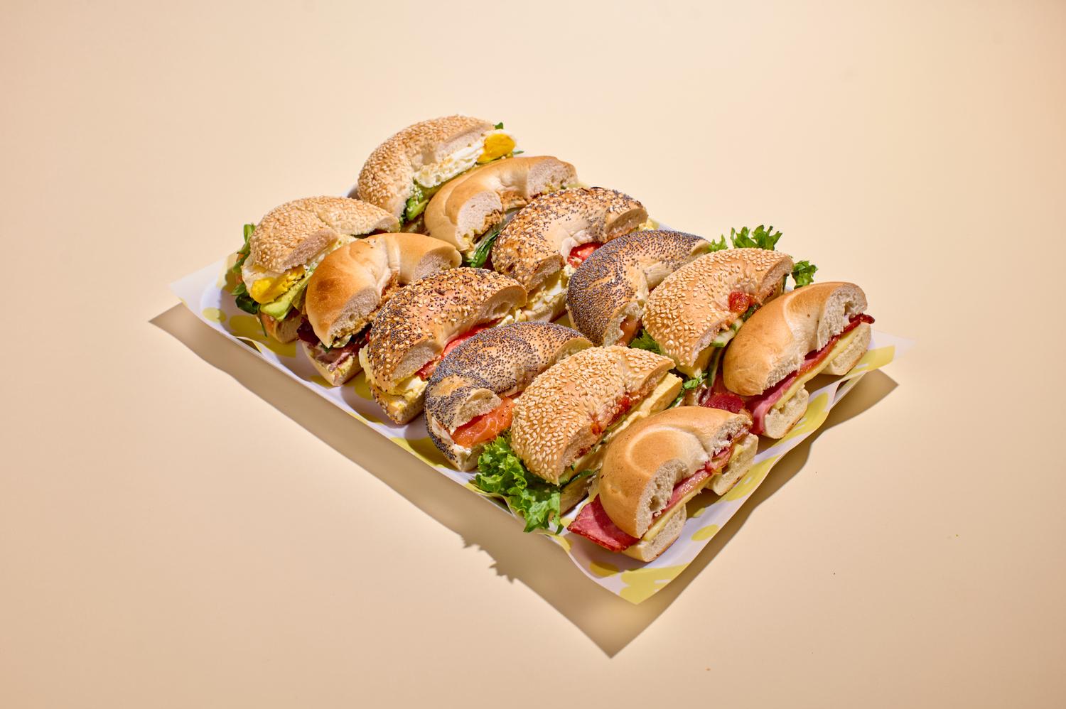 NEW! Brunch Bagel Platter