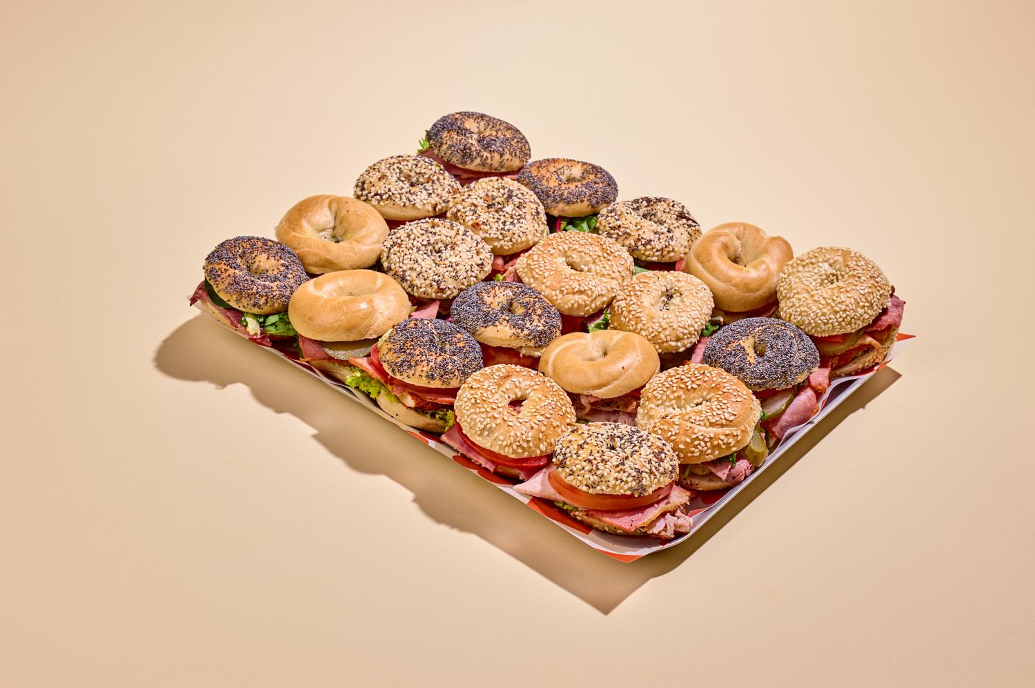 Deli Cut Mini Bagel Platter
