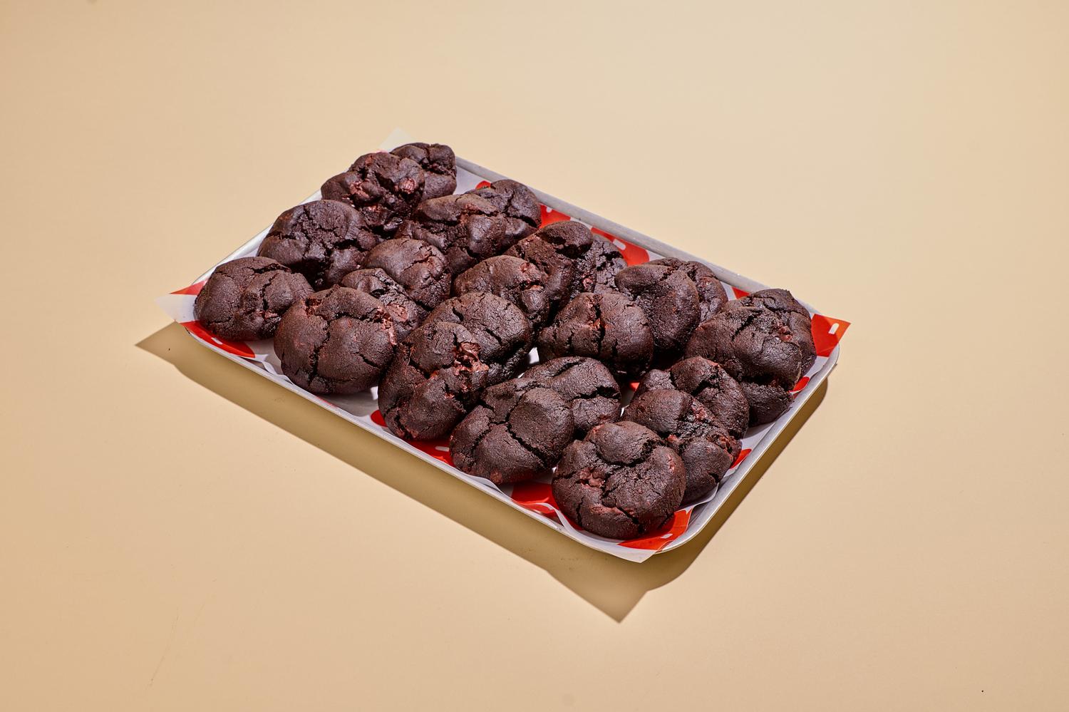 NEW! Double Chocolate Cookie Platter