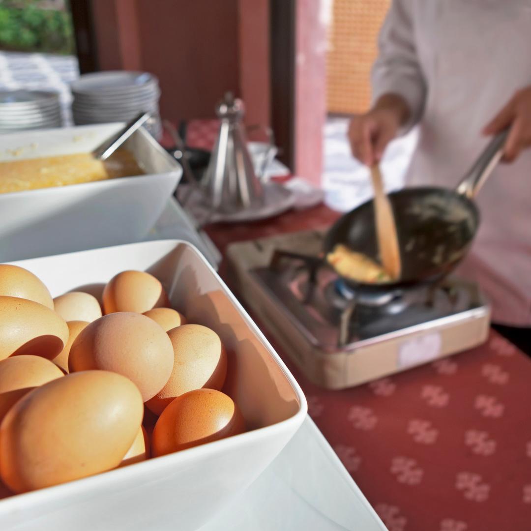 Breakfast Eggs Live Station | 2 Hours