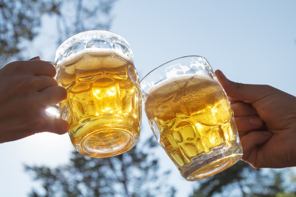 Glass German Beer Stein Hire