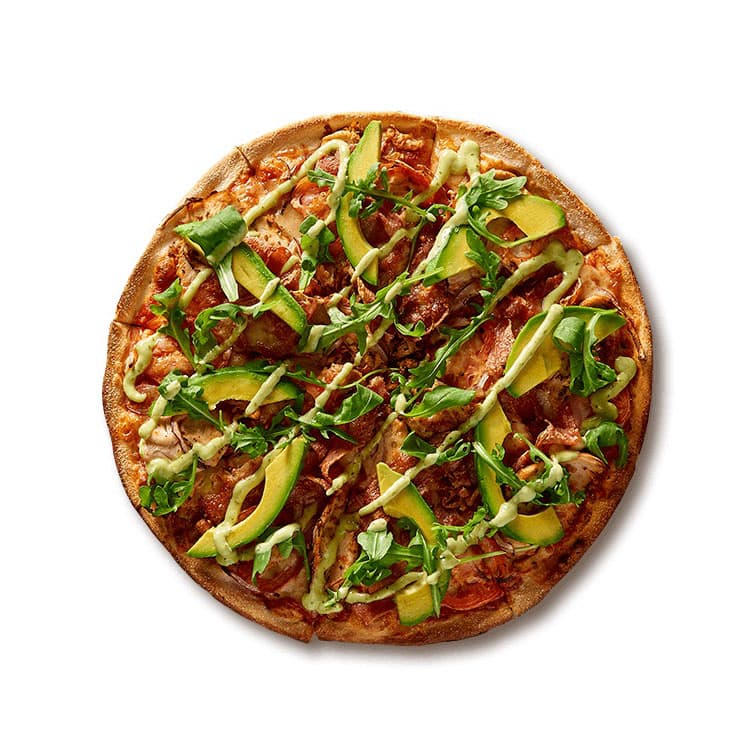Pesto Chicken Club Pizza
