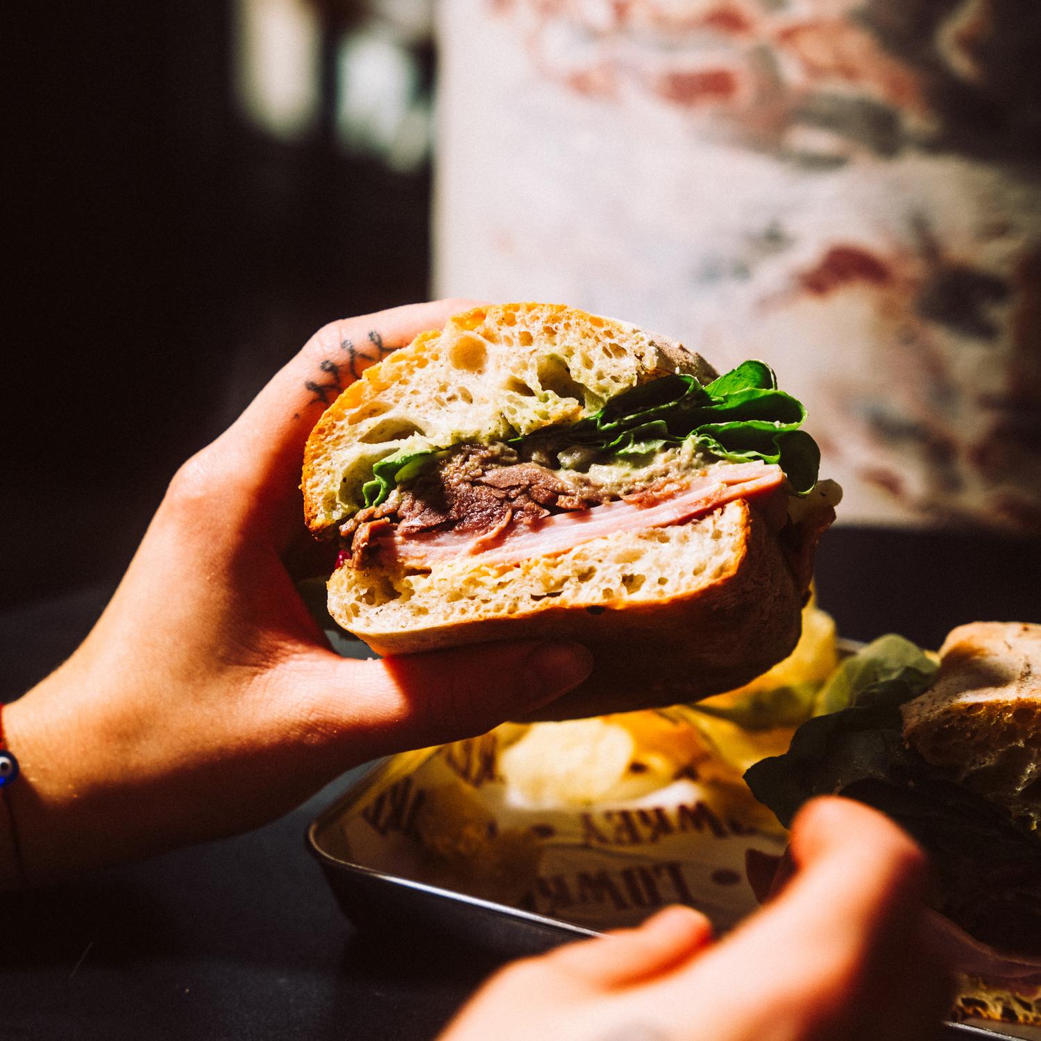 Kangaroo Deli Ciabatta