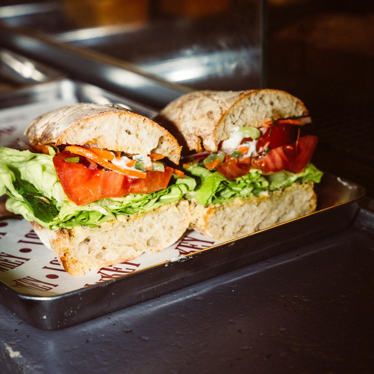 Salad Sanga Ciabatta