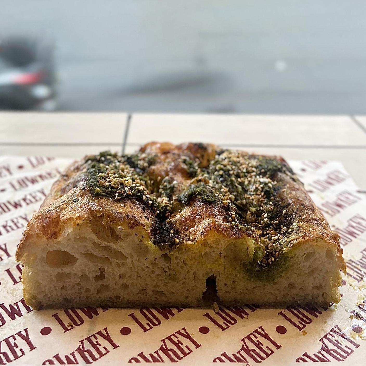 Warrigal Green Focaccia (Half Slab)