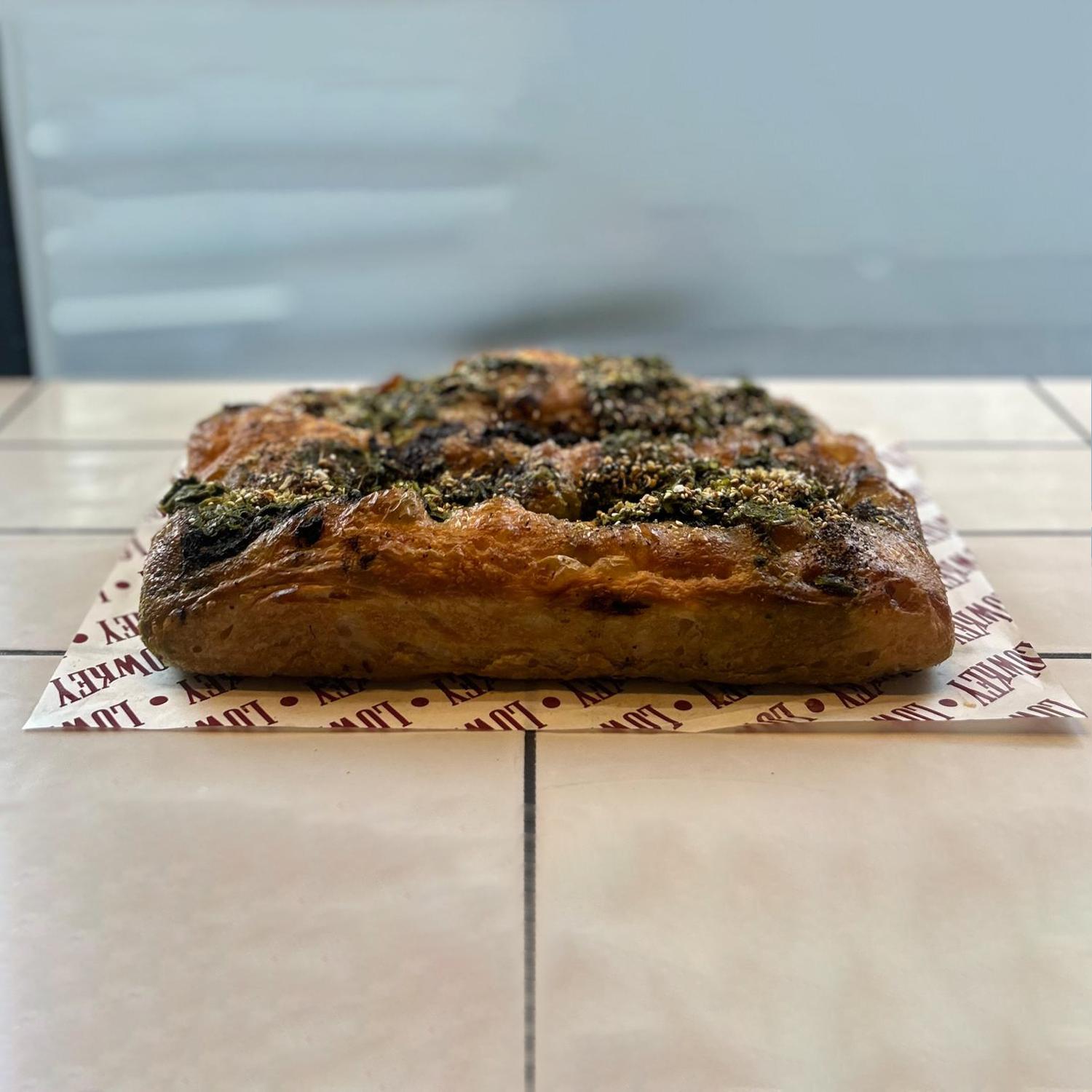 Warrigal Green Focaccia (Full Slab)