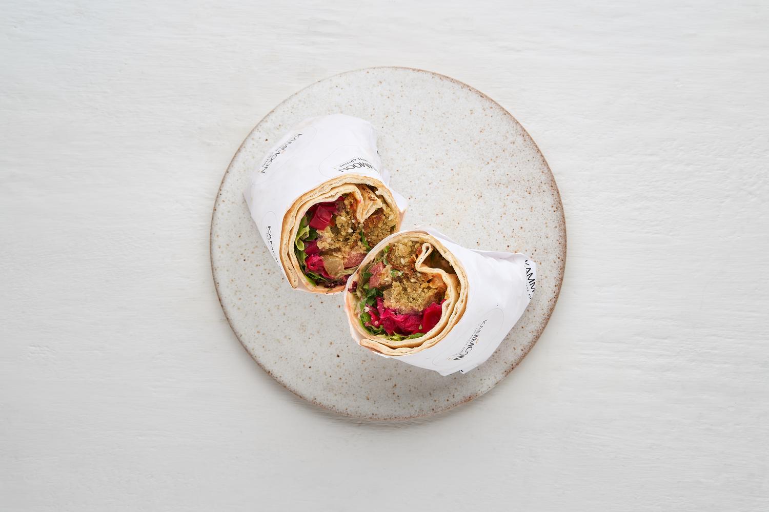 Falafel Tabbouleh Wrap