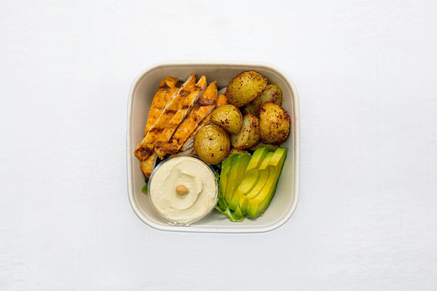 Harissa Chicken & Avocado Bowl