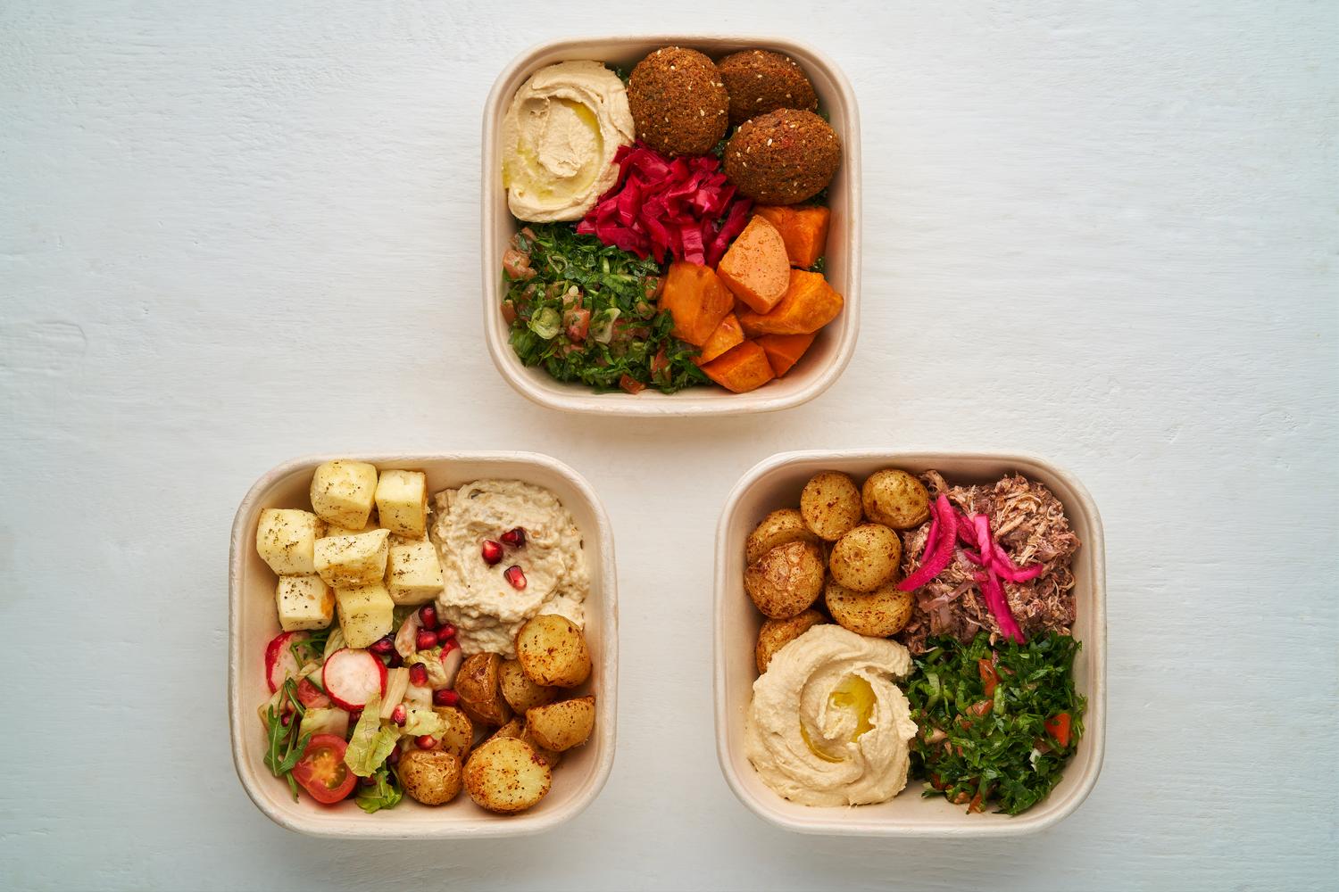 Mezze Goodness Bowls Pop up 