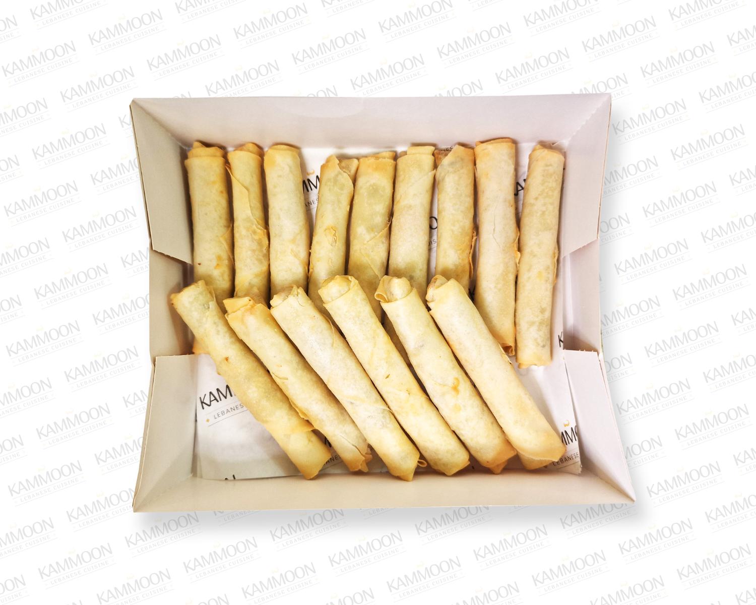 Feta & Herbs Crispy Rolls Platter - 15 Pieces