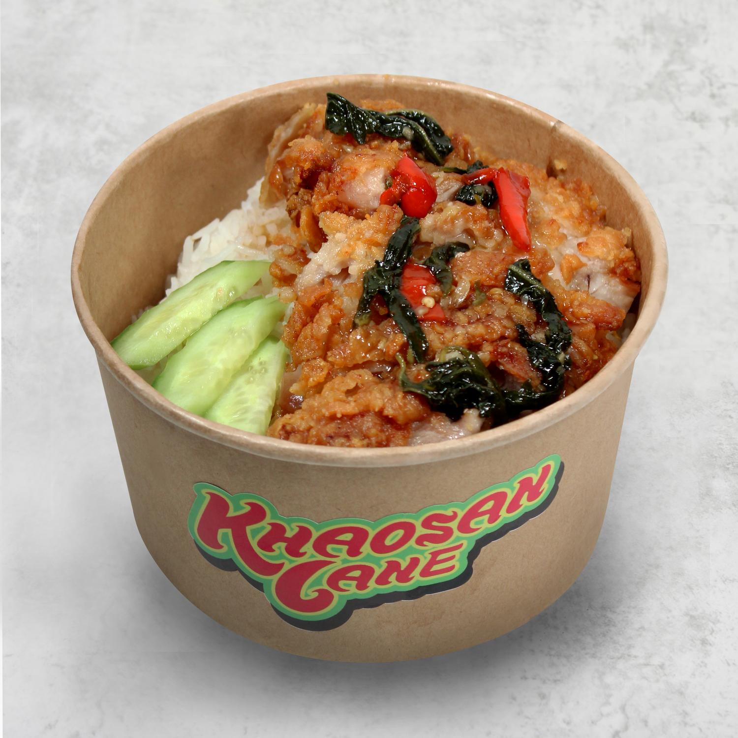 Khao Yum Kai Kra Pao