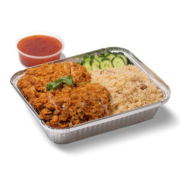 Khao Man Gai Tod Tray