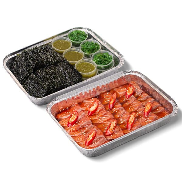 Salmon Dong See Ew - Tray 