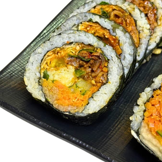Kimchi Pork Gimbap
