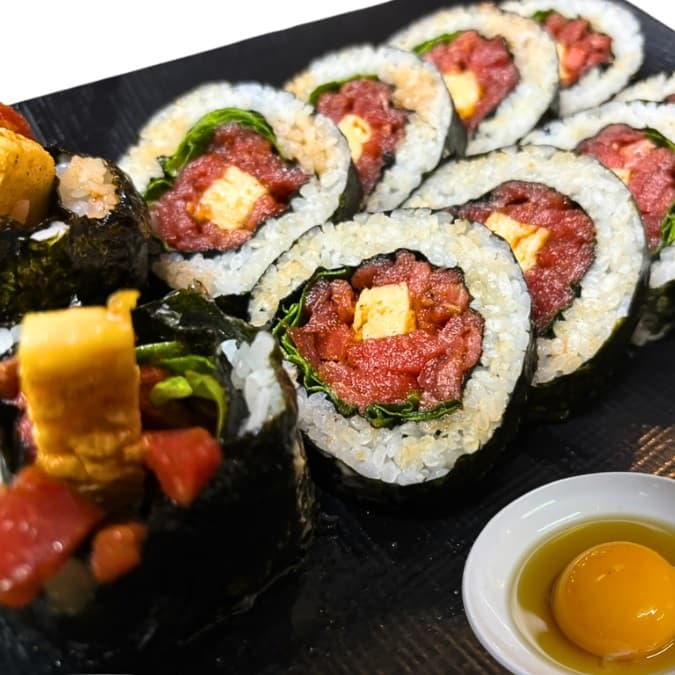Raw Beef Gimbap