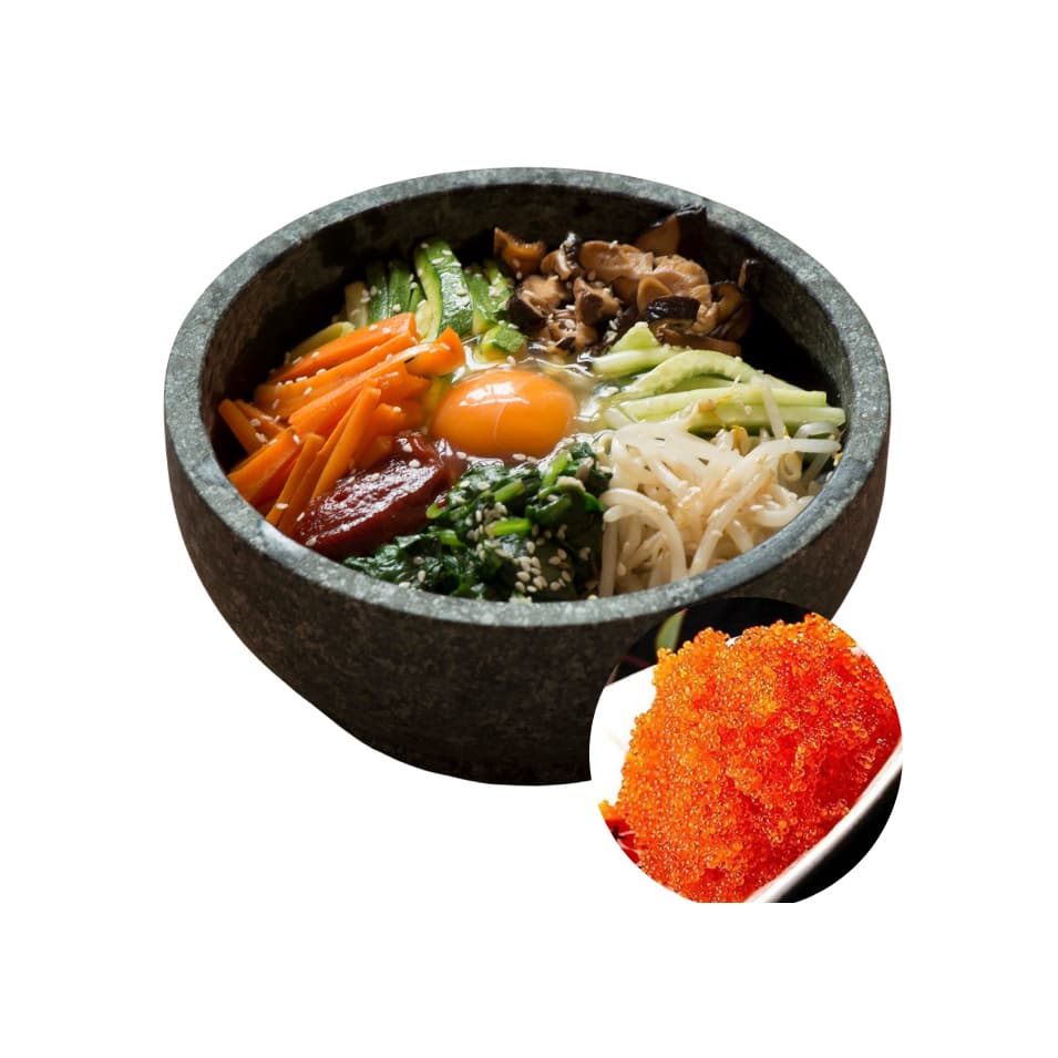 Fish Roe Bibimbap