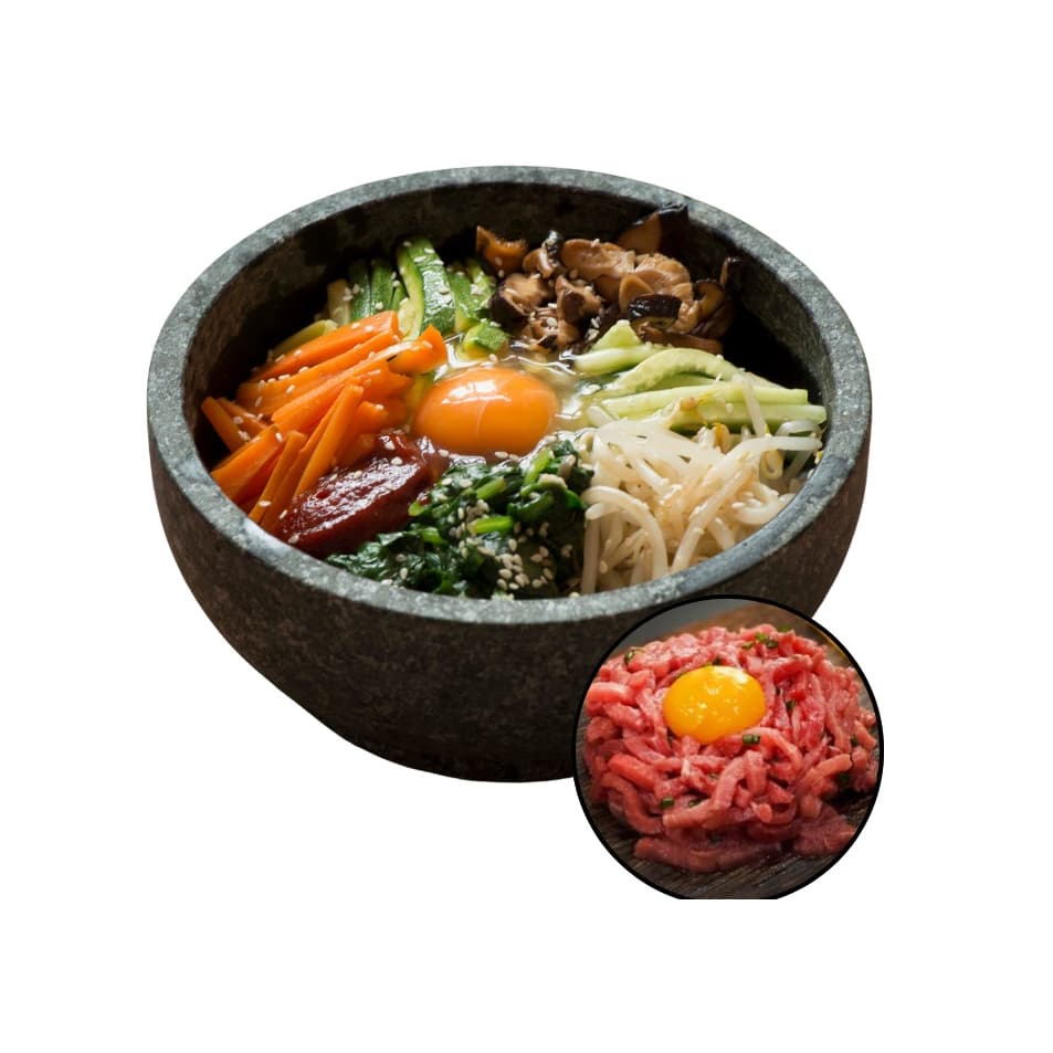 Raw Beef Bibimbap
