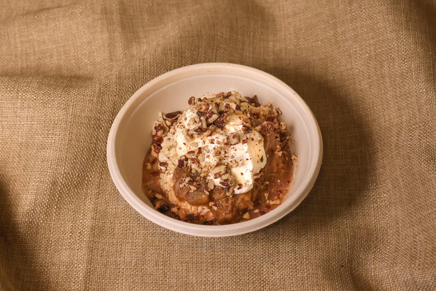 Rhubarb Bircher
