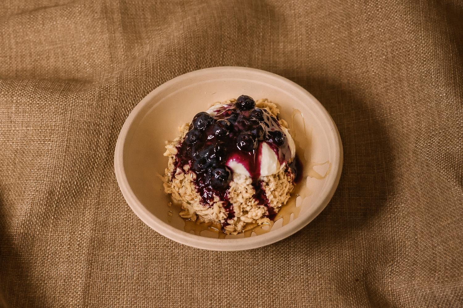 Summer Bircher - Blueberry