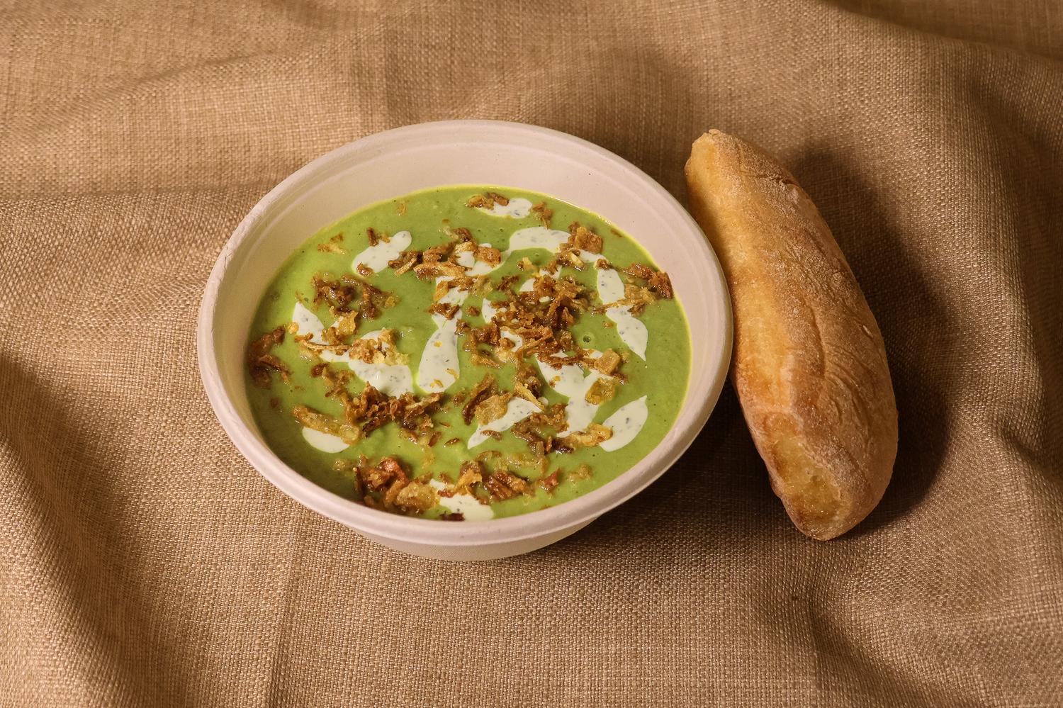 Pea and Mint Soup