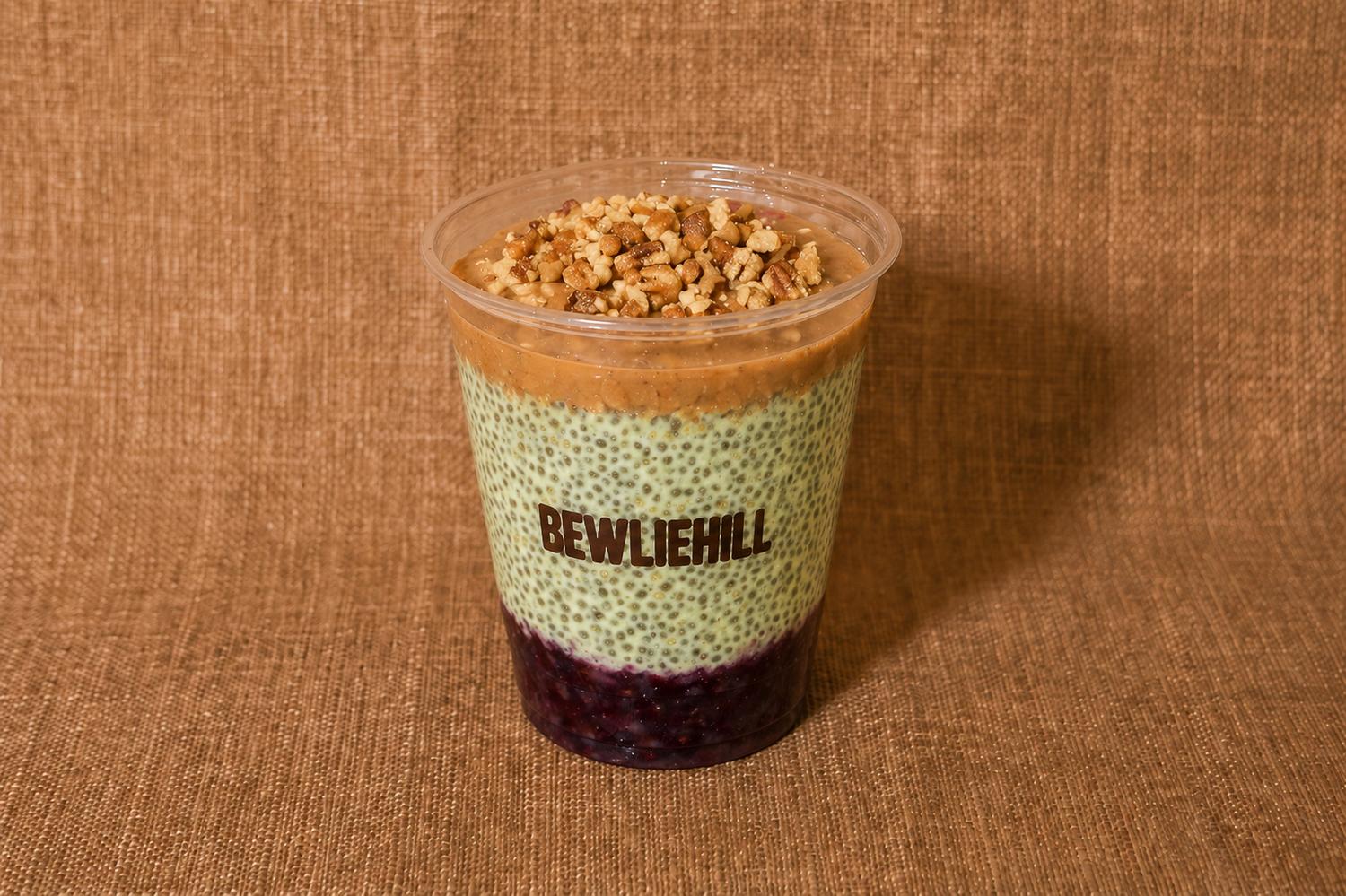 BLACKBERRY CHIA PUDDING