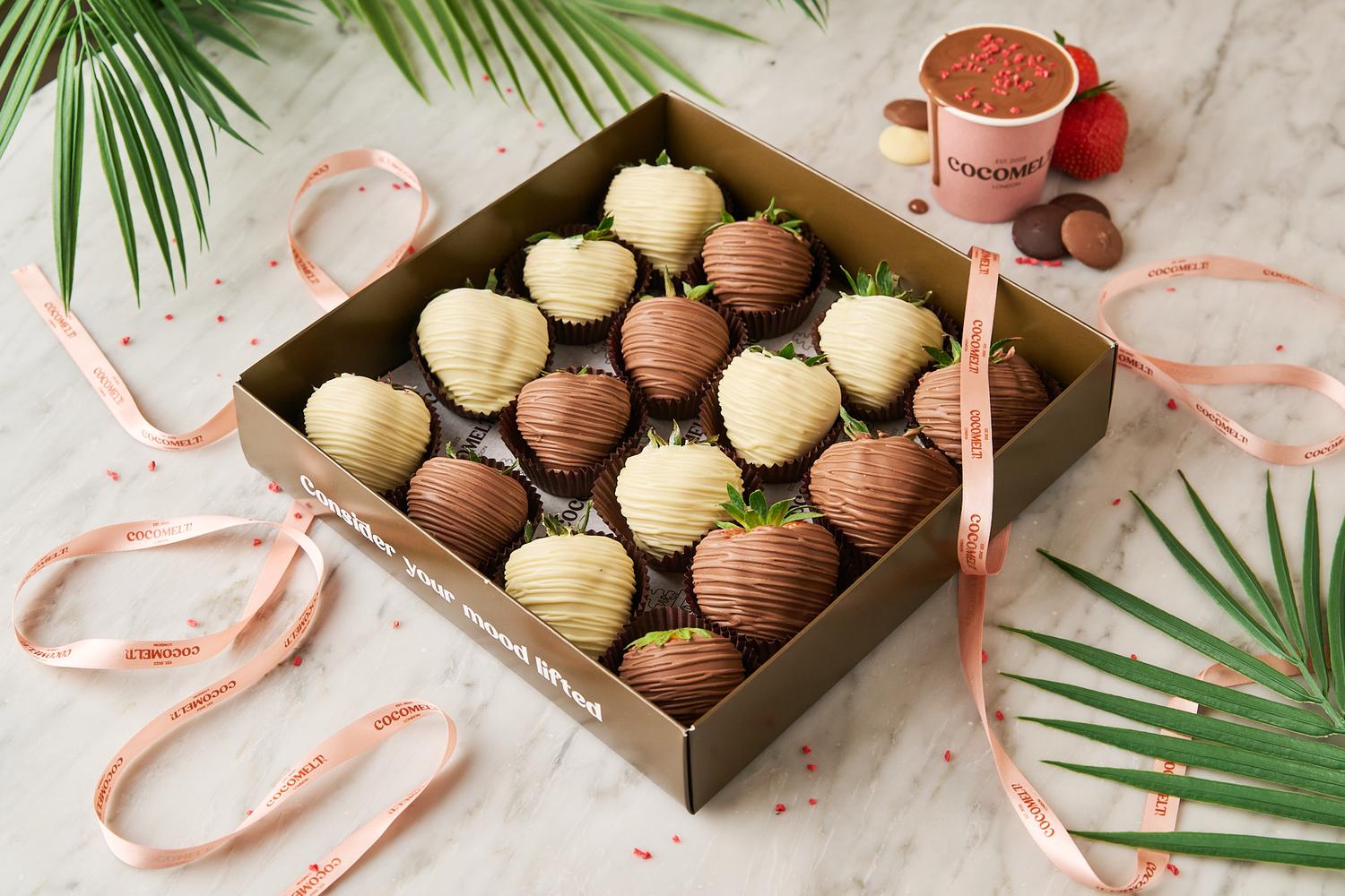 96 Chocolate Covered Strawberries 
