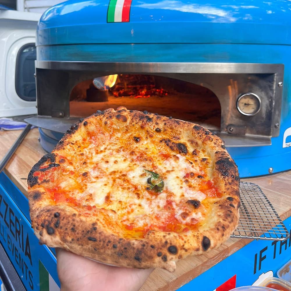 Pizza and Cheese Wheel Pasta