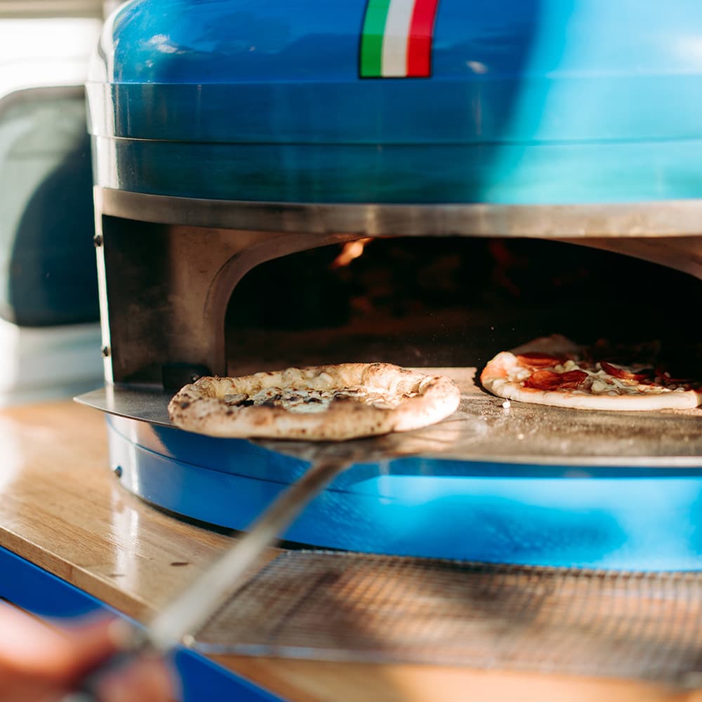 Pizza and Arancini