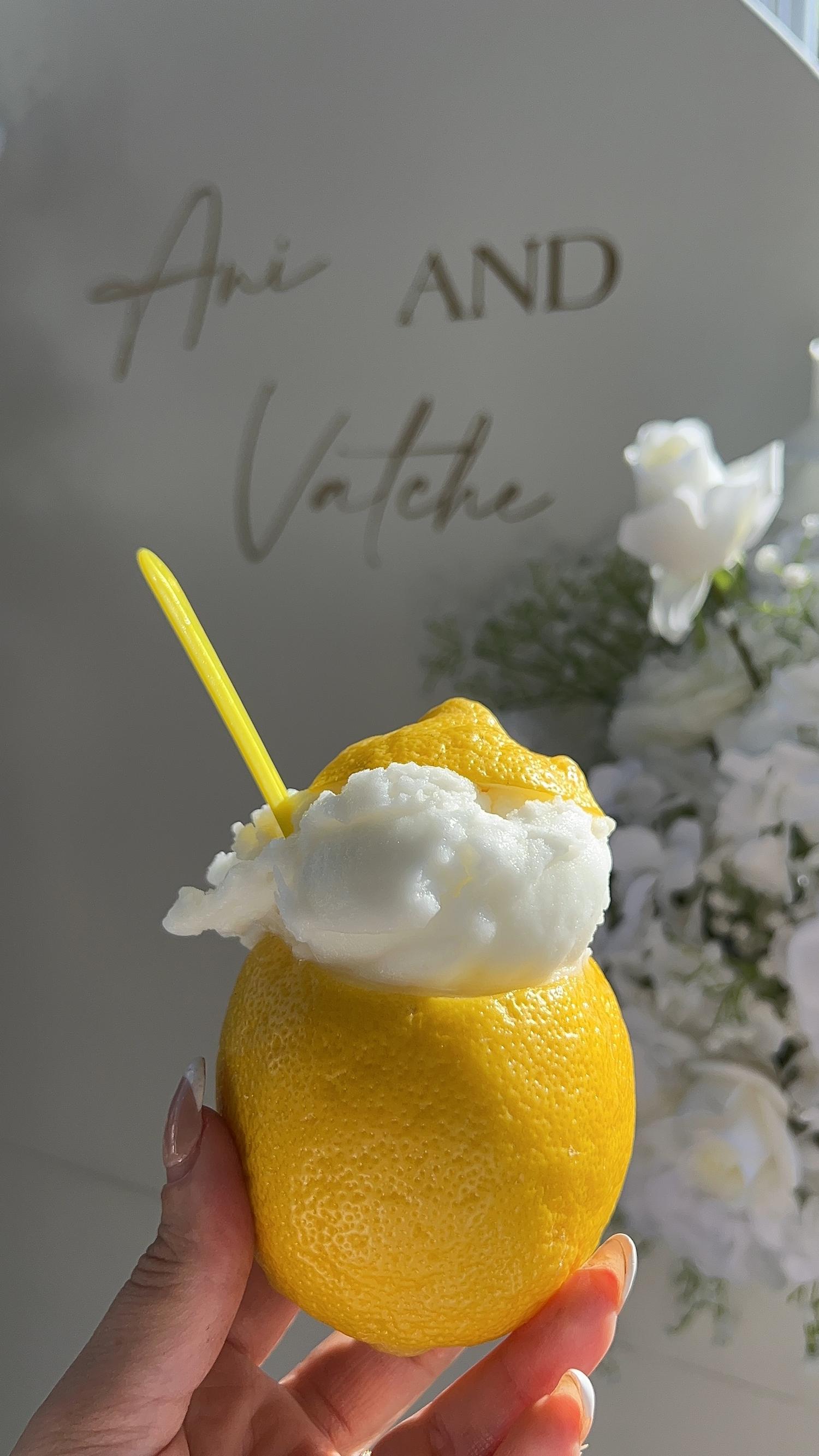 Lemon Gelato Station
