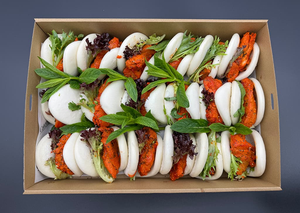 Chicken Tikka Bao Bun (18 Pieces)