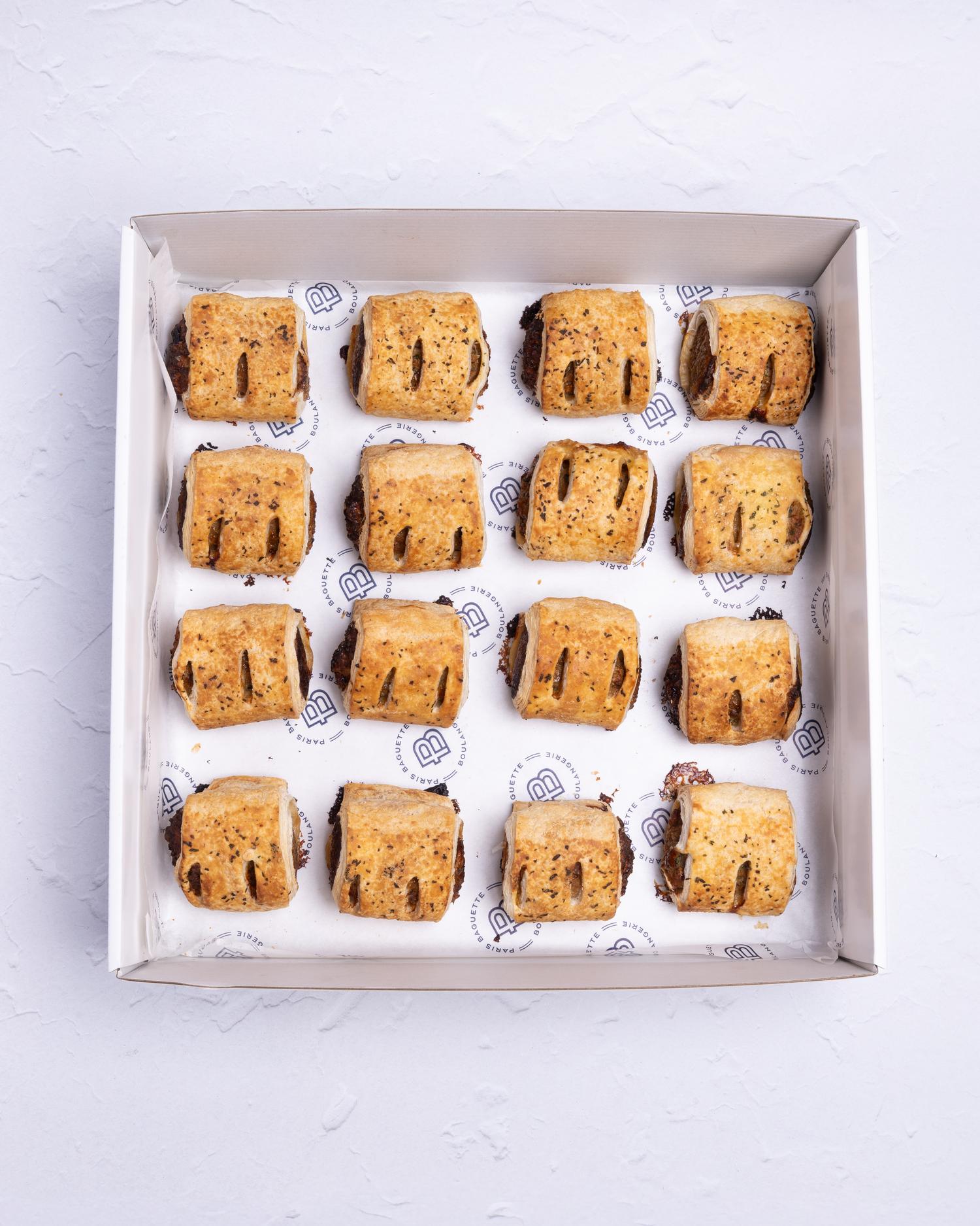 Vegan Sausage Rolls Board