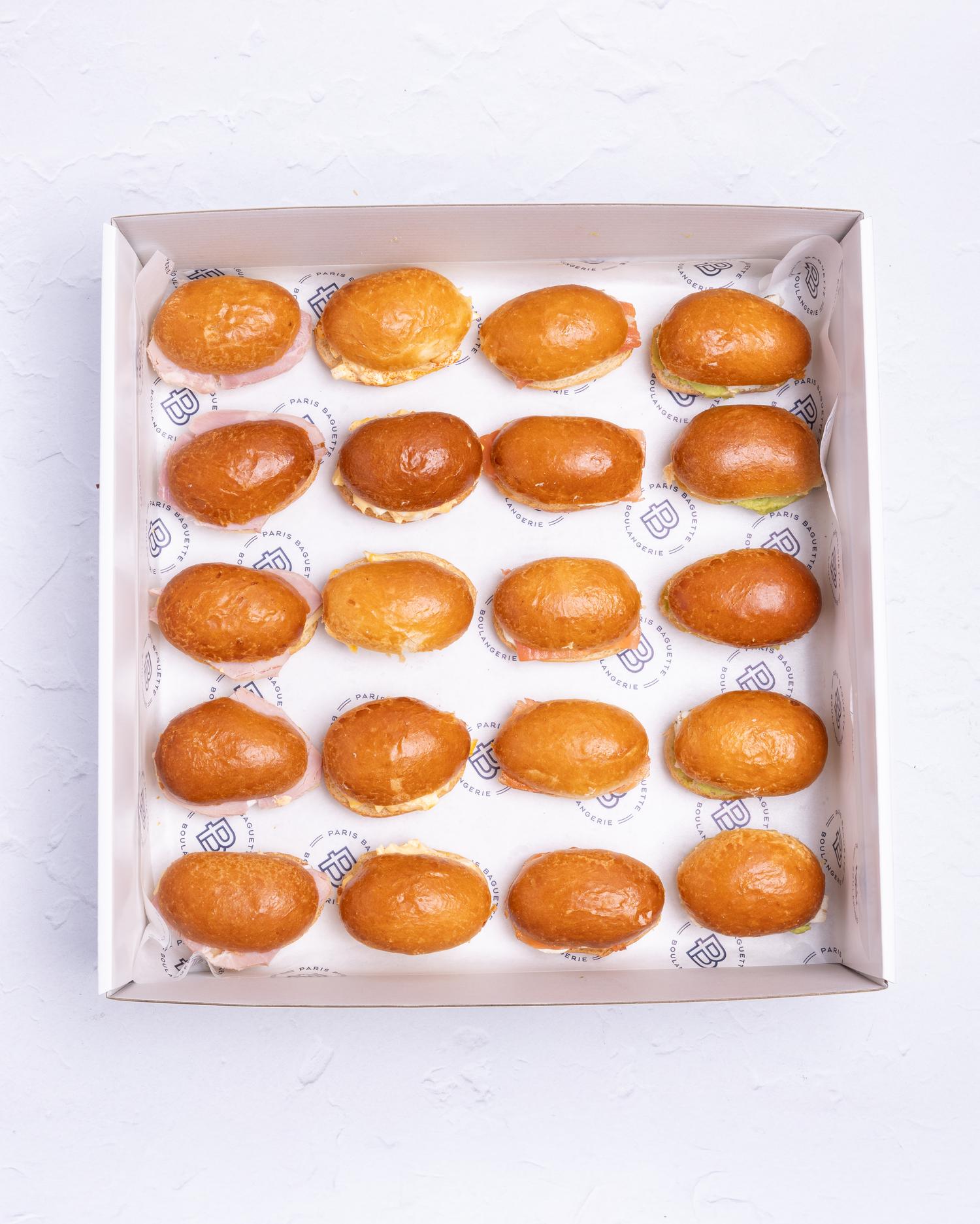 Mini Brioche Buns Board