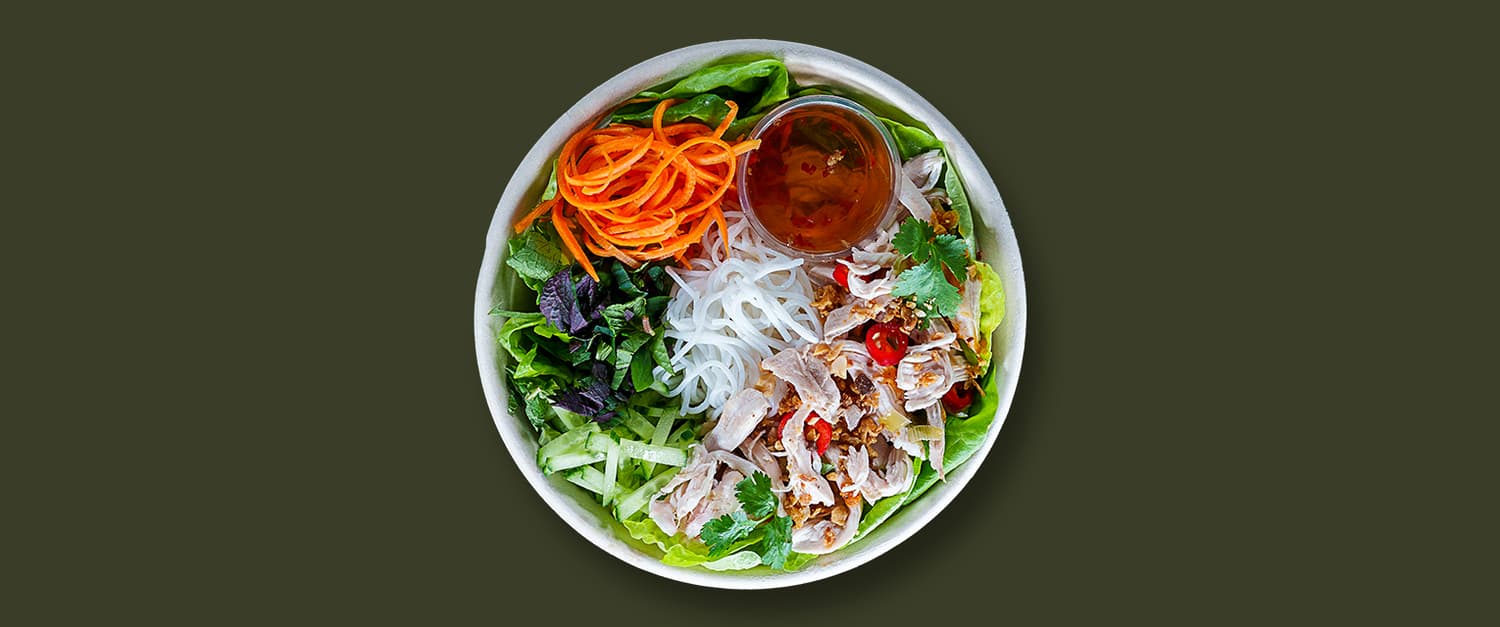 Pulled Chicken Noodle Salad **NEW**