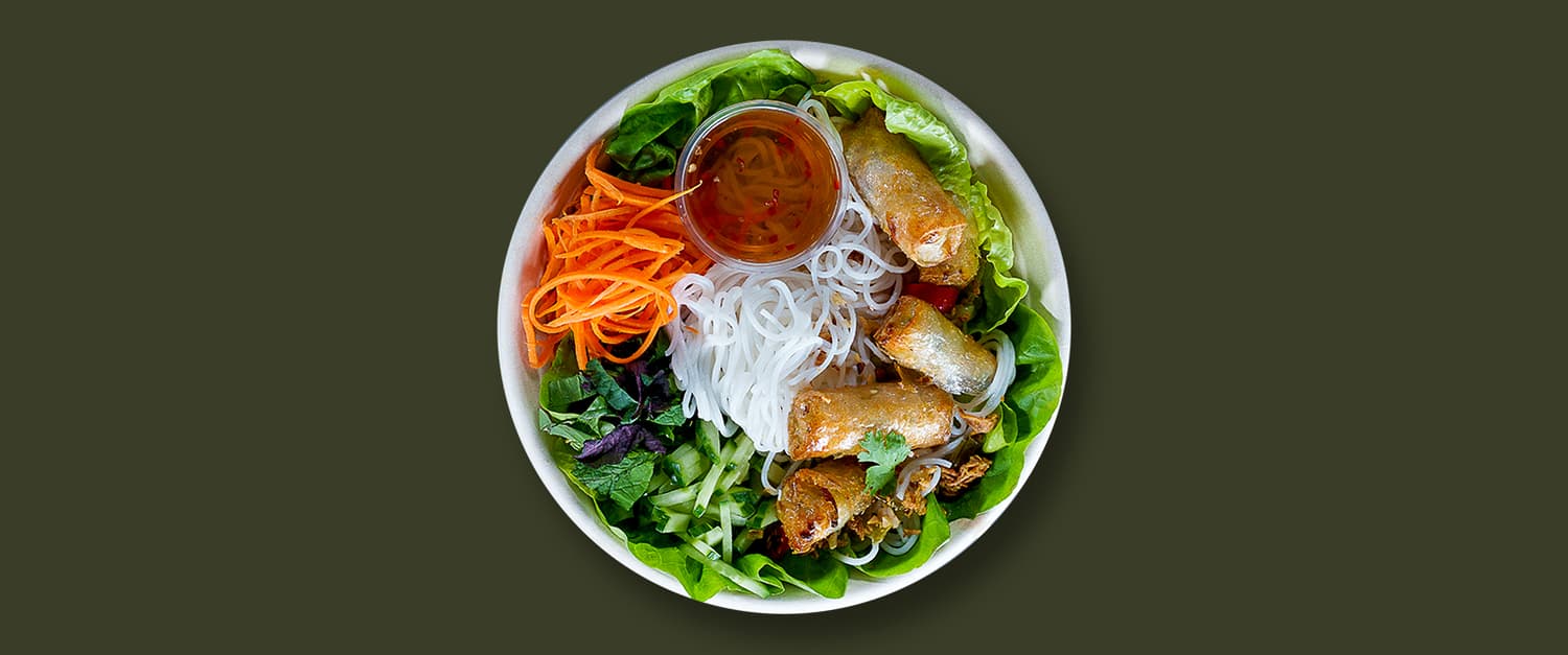 Seafood Spring Roll Noodle Salad **New Recipe**