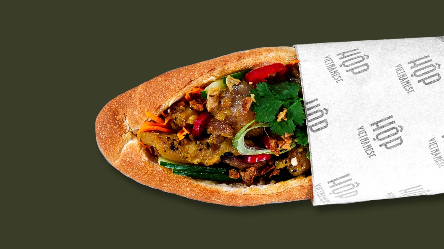 Caramel Chicken Banh Mi **New Recipe**