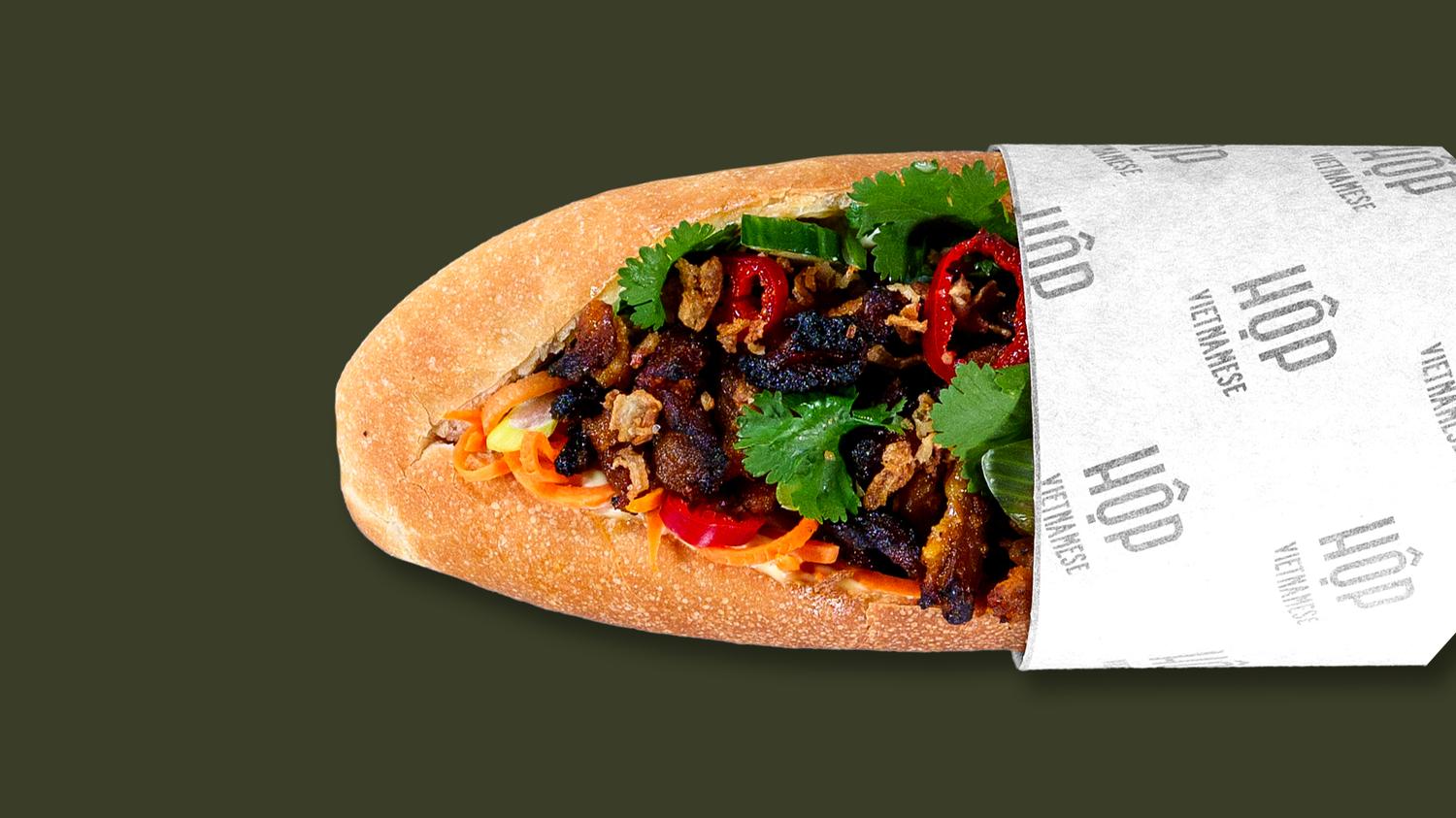 Chargrilled Honey Pork Banh Mi **New Recipe**