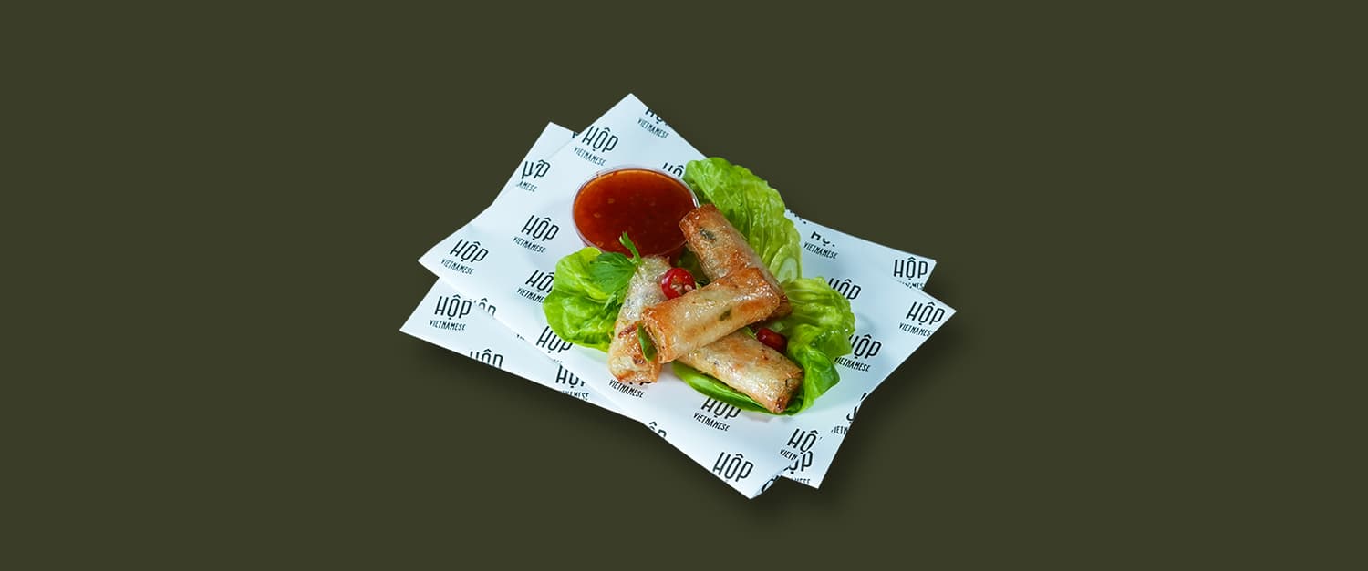 4 x Veg Spring Rolls **New Recipe**