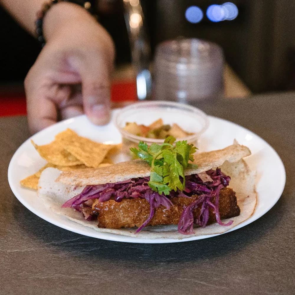 Roast Pork with Mexican Slaw