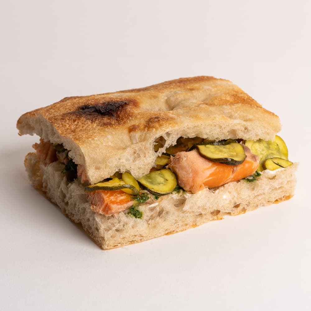 Smoked Salmon Focaccia
