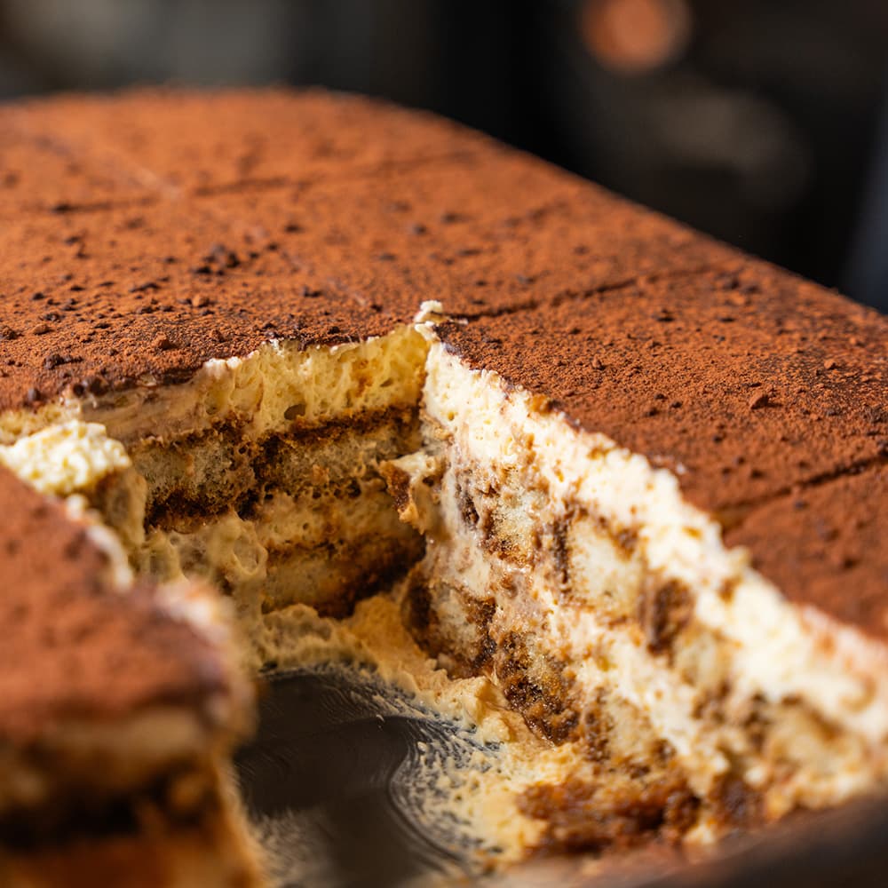 House-made Tiramisu Platter