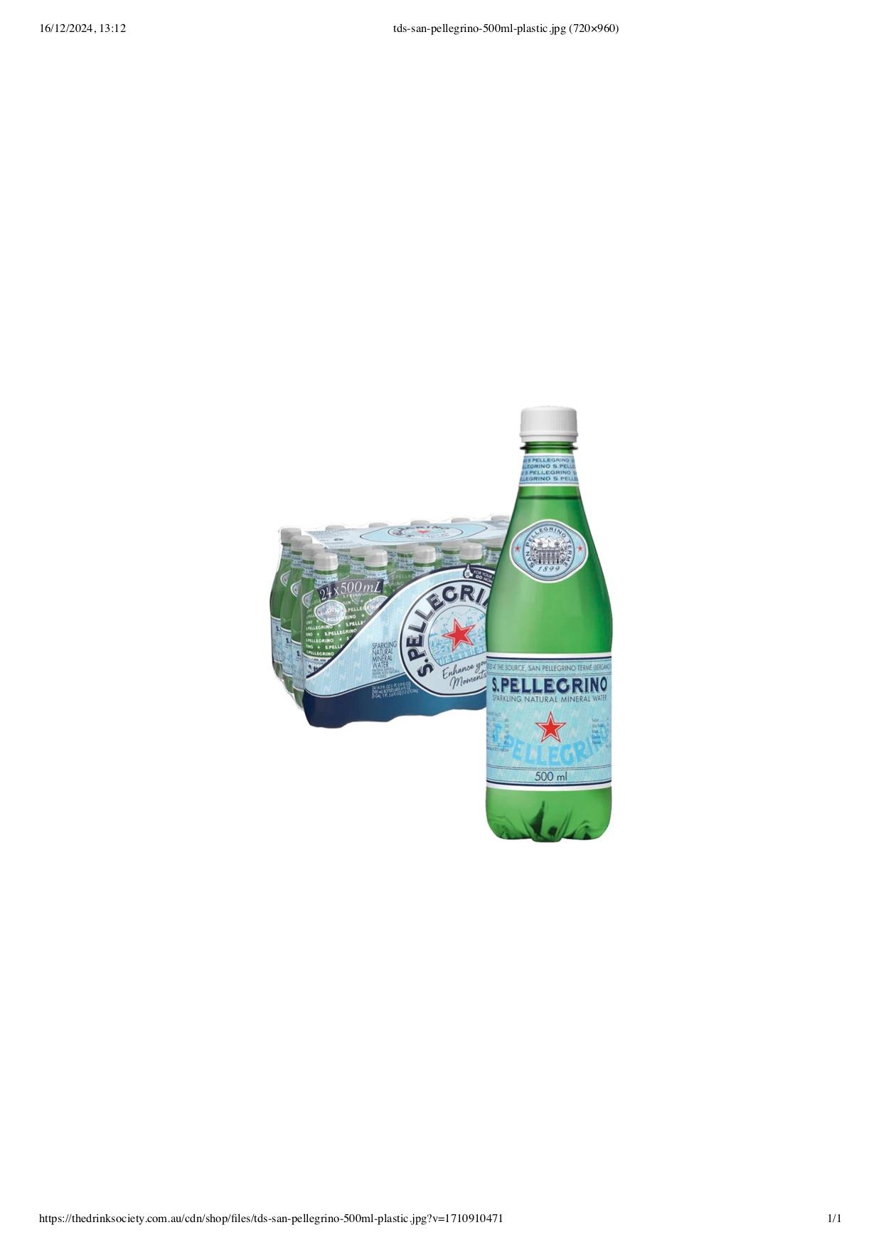 San Pellegrino Water