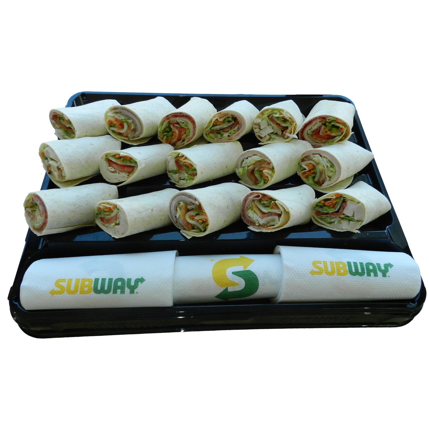 Subway® Veg Out Wrap Platter