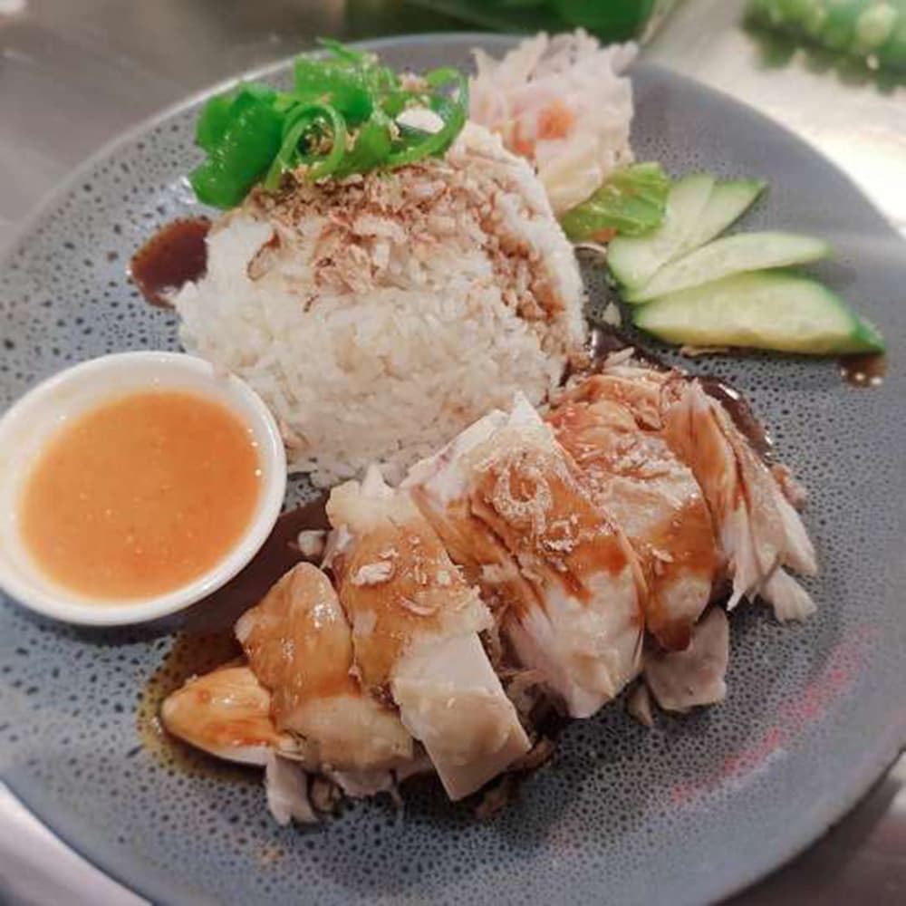 Hainanese Poached Chicken Rice