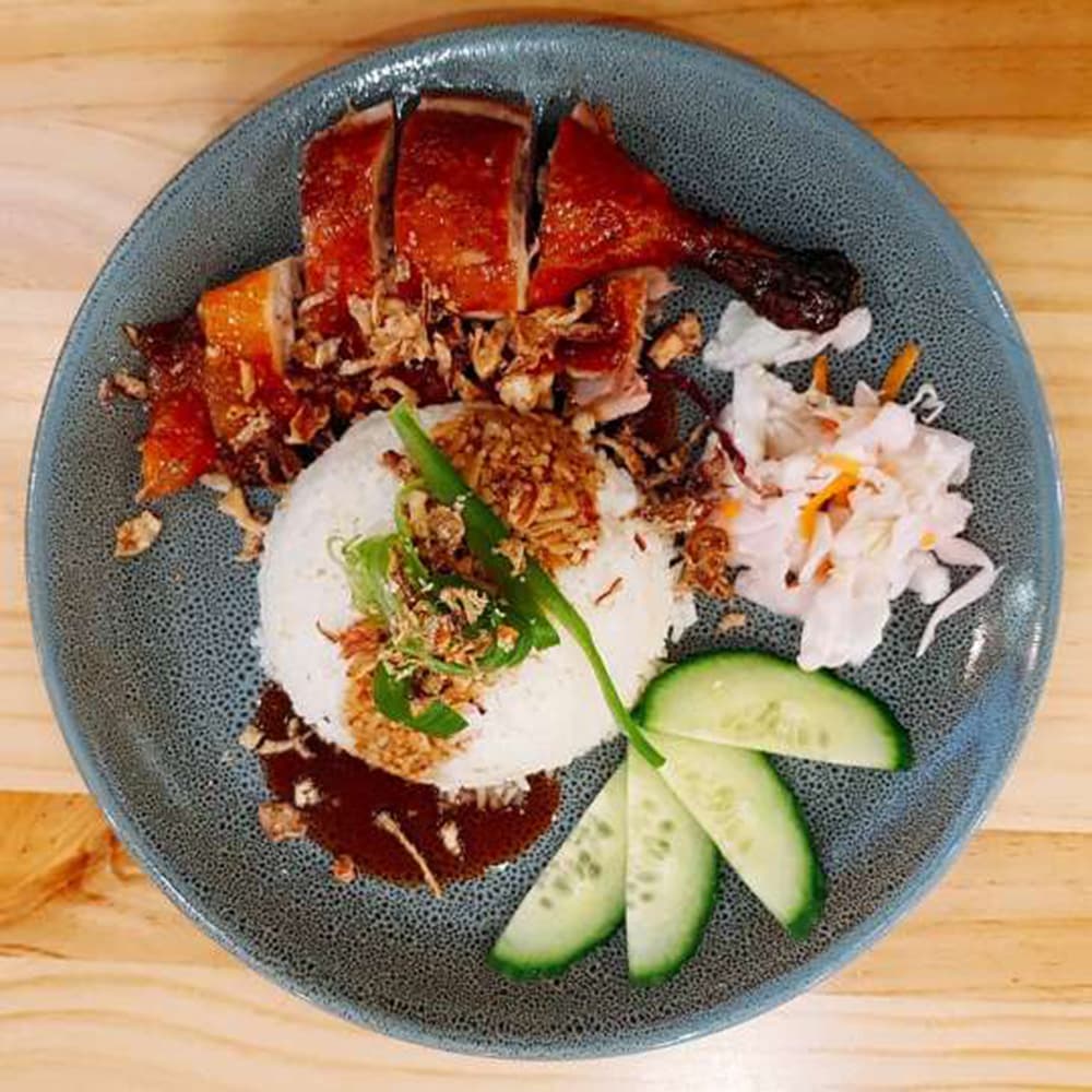 Roast Duck Rice Boneless